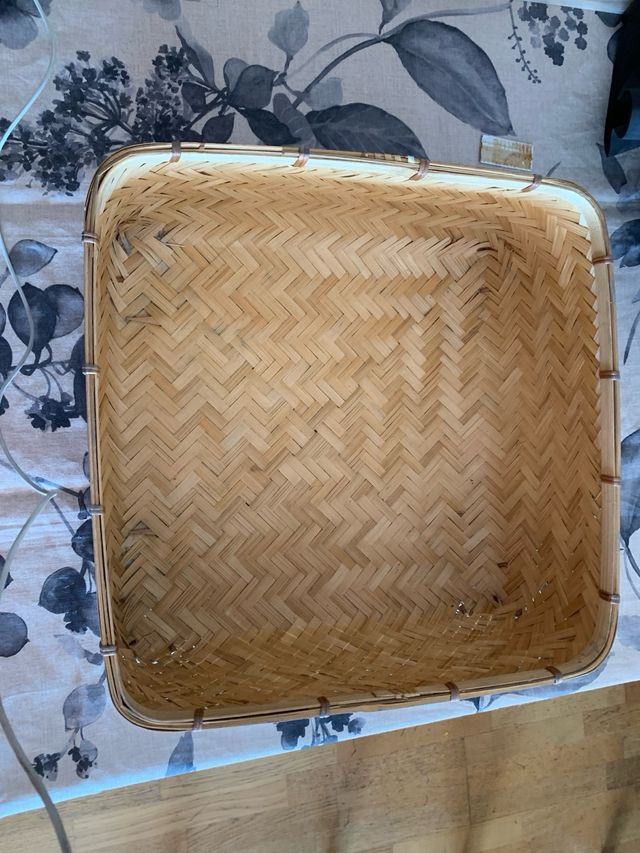 Cajas de mimbre zara home