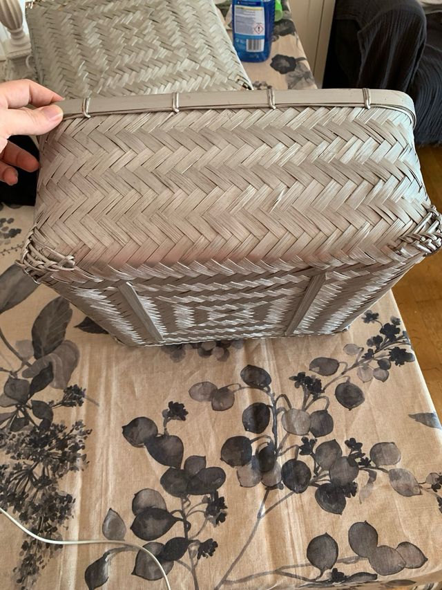 Cajas de mimbre zara home