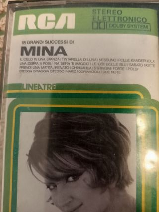 Cassetta musicale MINA 1978