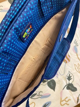 Mochila y trona tuctuc de viaje