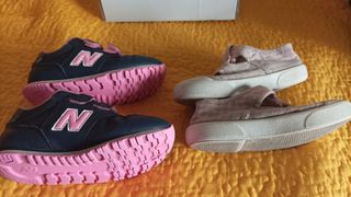 Set scarpe New balance & Superga N. 25