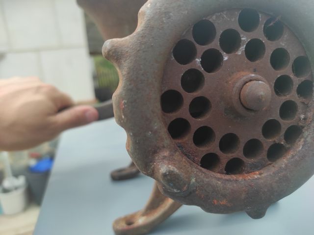 Picadora de carne grande n22