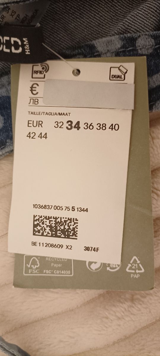 Vestito H&M taglia XS