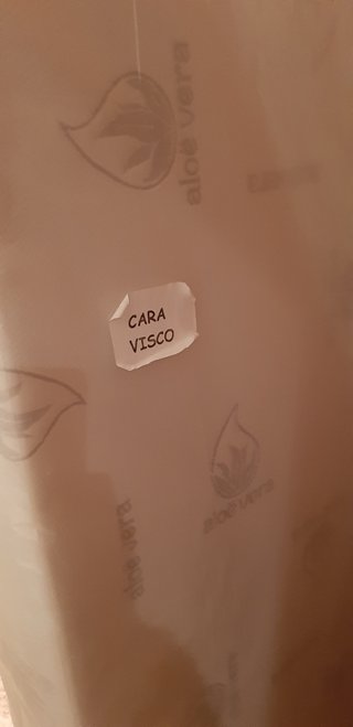 Colchón viscoelástico Aloe Vera