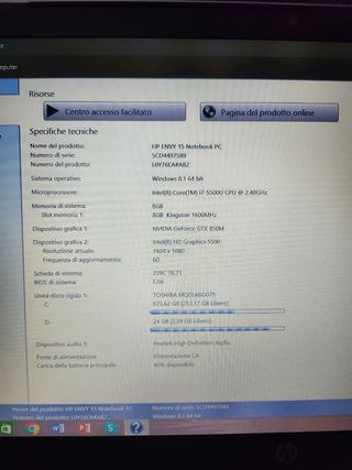 hp ENVY 15-k203nl