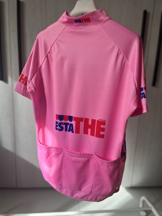 Maglia rosa 85 giro d’Italia2002 santini estaté