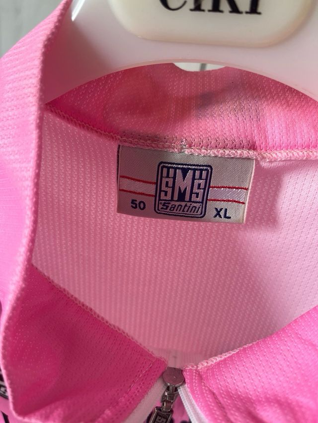 Maglia rosa 85 giro d’Italia2002 santini estaté