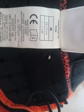 Casco de rugby para niños (Talla M)