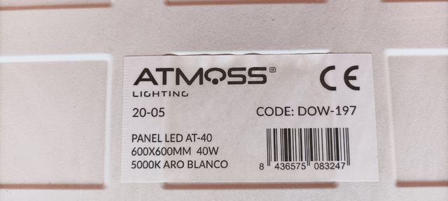 Pantalla panel led 60x60