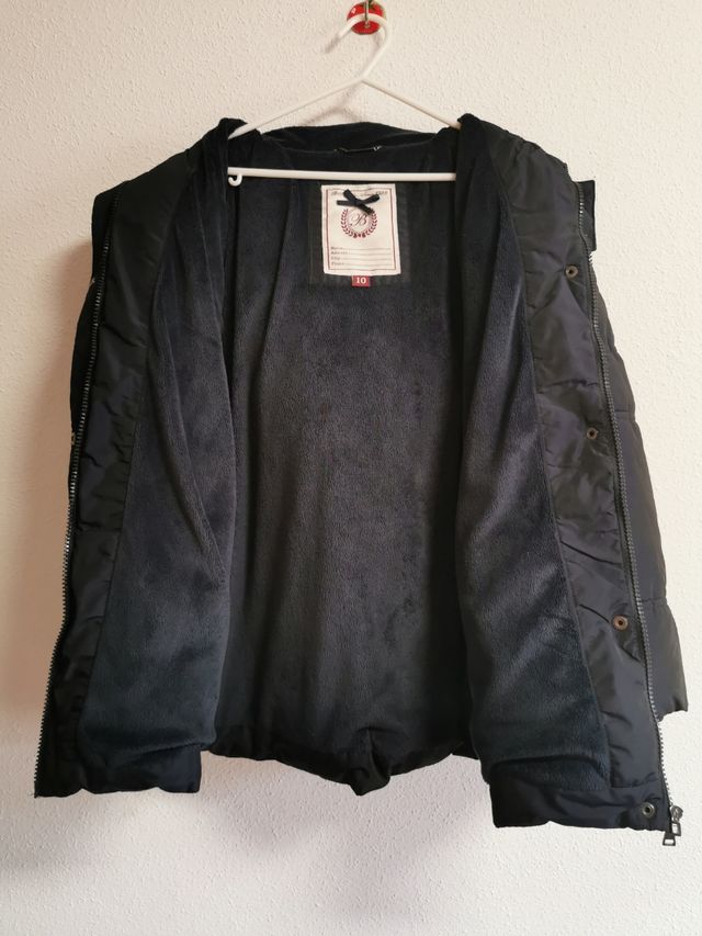 Abrigo de niña talla 10 años de Bass 10.