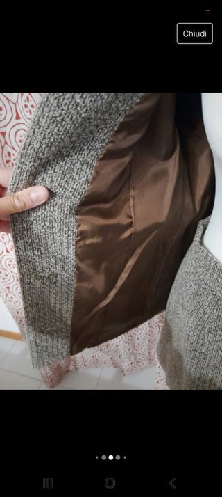 Giacca tailleur tweed vero vintage