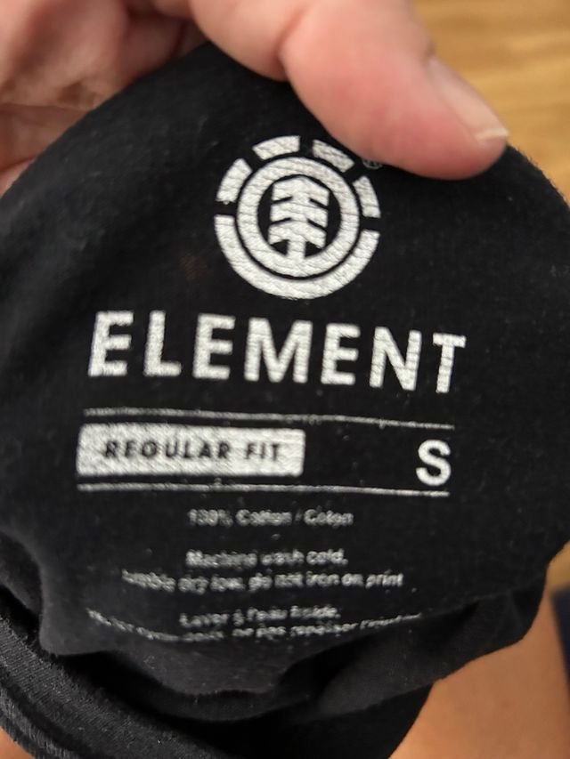 Camiseta chico negra de Element