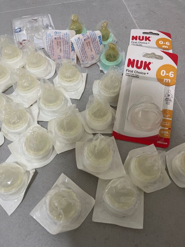 Tetinas Nuk Boquillas biberón