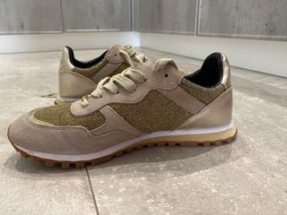Zapatillas LIU JO, bambas con tela brilla, 40.