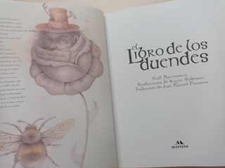 EL LIBRO DE LOS DUENDES. EDITORIAL MONTENA 1999