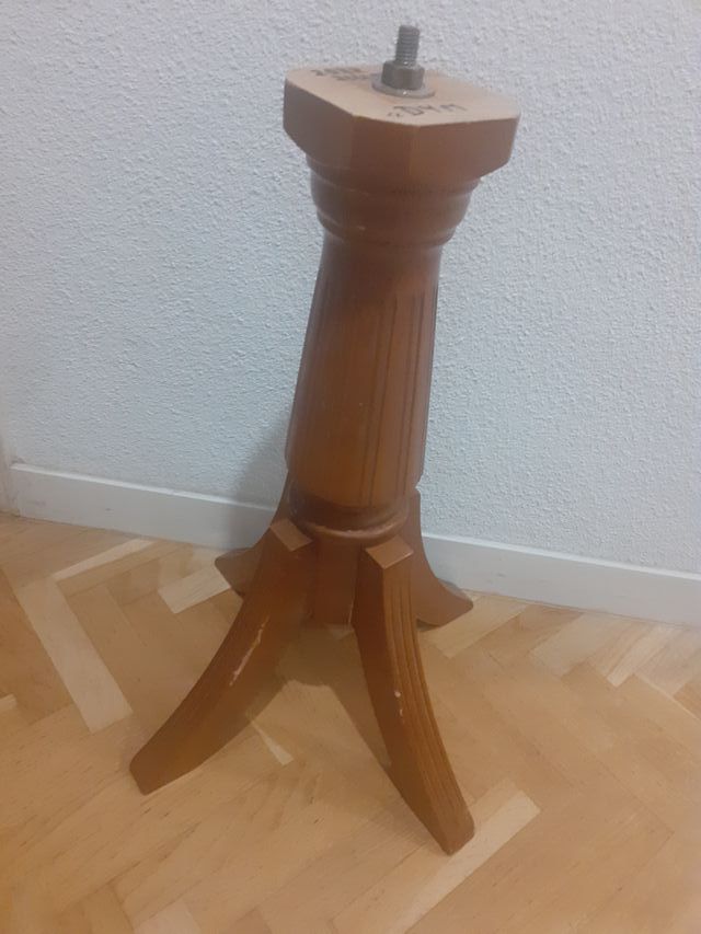 Pata color roble, práctica, elegante y bonita