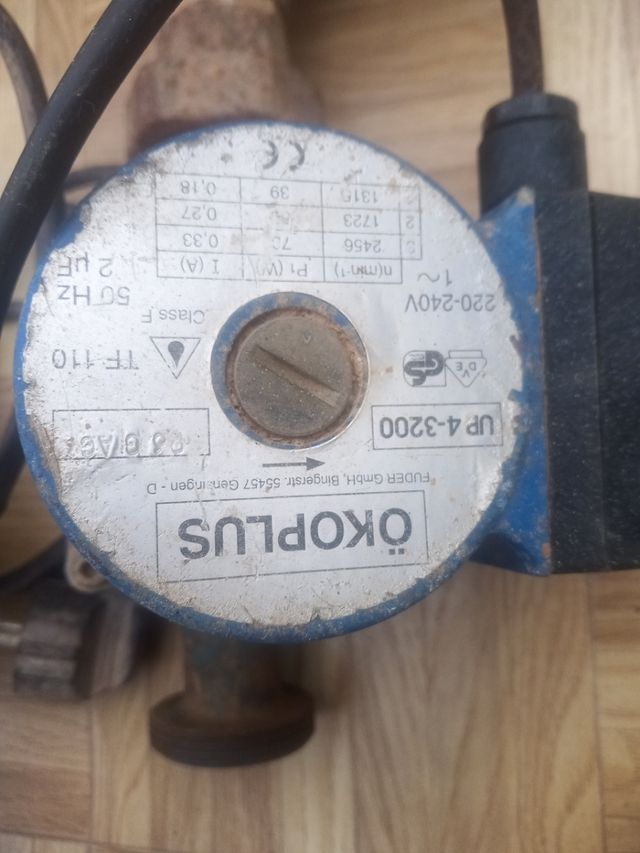 Bomba de agua para piezas