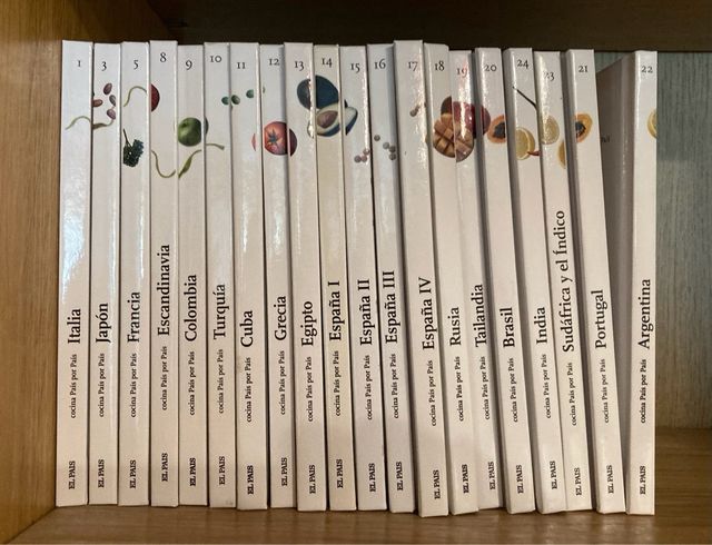 Libros cocina del mundo