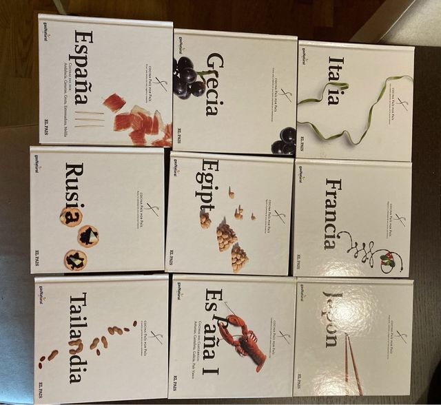 Libros cocina del mundo