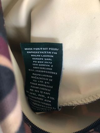 Ralph Lauren Neceser Cartera de mano