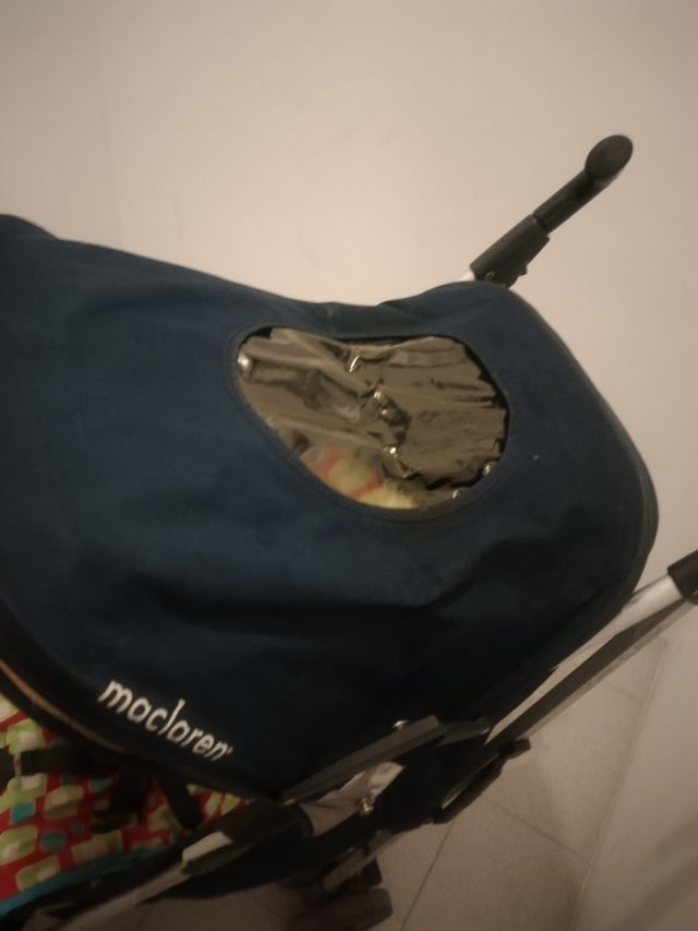 Silla Mclaren azul marino