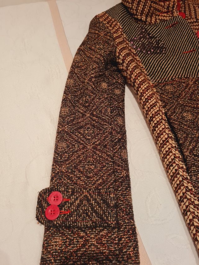 Abrigo de desigual talla S seminuevo.