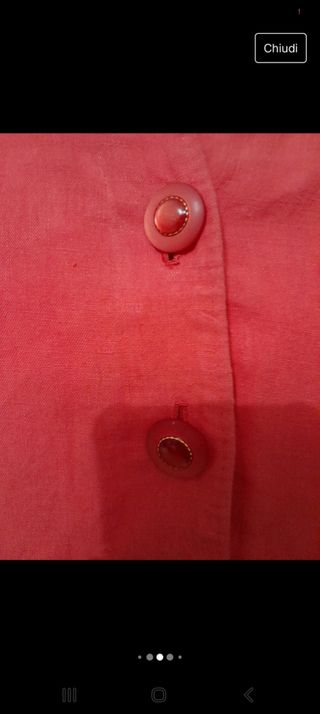 Tunica sartoriale vintage