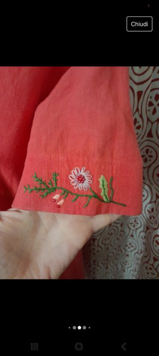 Tunica sartoriale vintage