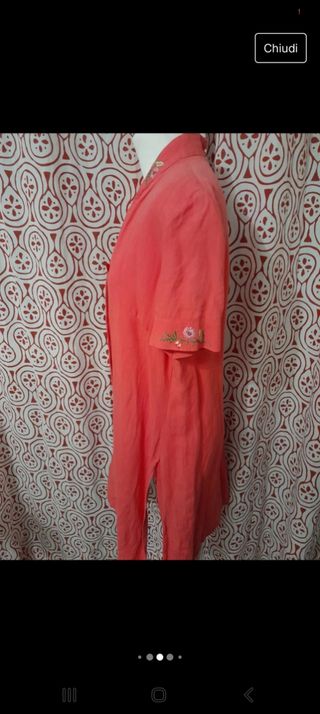 Tunica sartoriale vintage