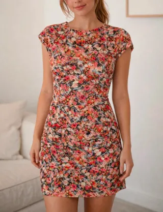 Vestido de Zara floreado