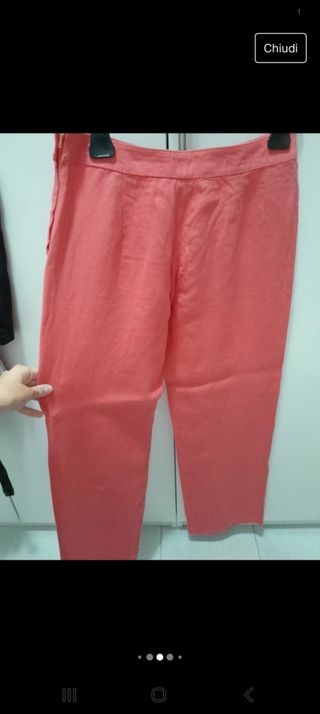 Pantaloni ampi sartoriali vintage
