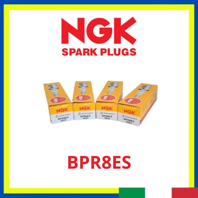 4x CANDELA NGK "BPR8ES" 3923 YAMAHA XJ CAGIVA