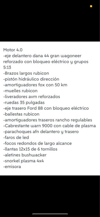 Jeep Cherokee 1989