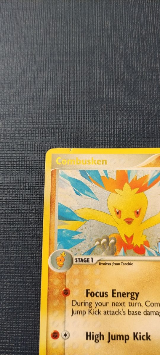 Combusken holo stamped