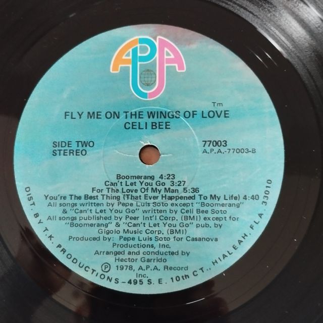 Celi Bee Fly me on the wings of love