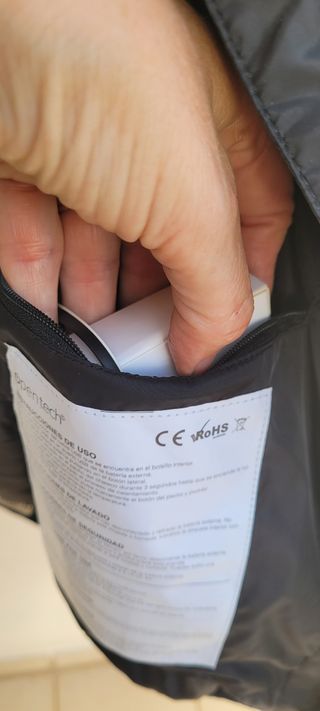 Chaleco calefactable