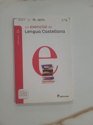 Lengua Castellana 6º Primaria (mochila ligera)