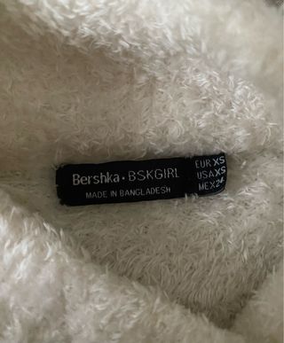 Jersey de pelo blanco