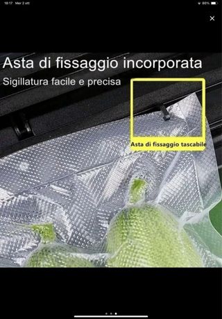 Macchina Sottovuoto Alimenti Cibo Sigilla Sacchett