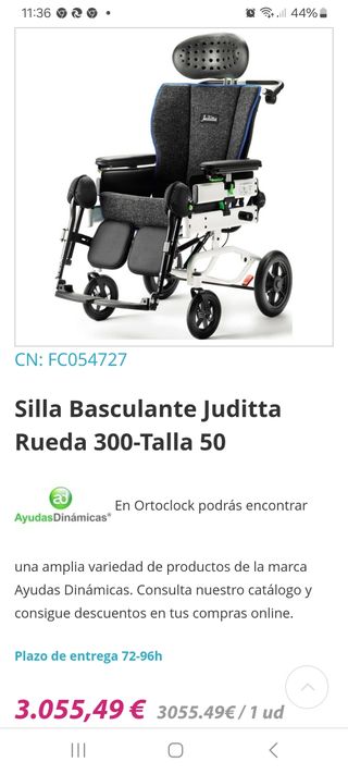 Silla Basculante Juditta