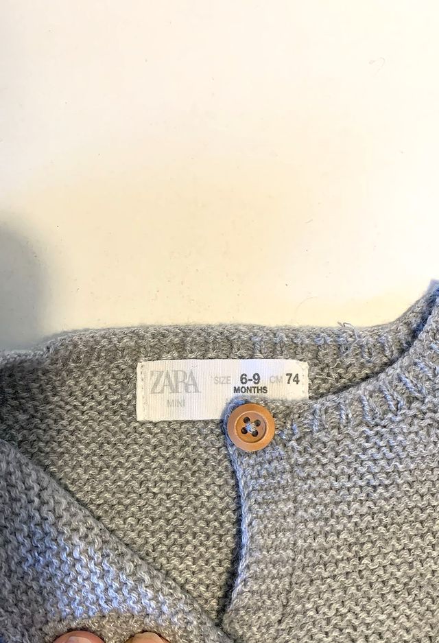Cardigan in lana 6-9 mesi Zara