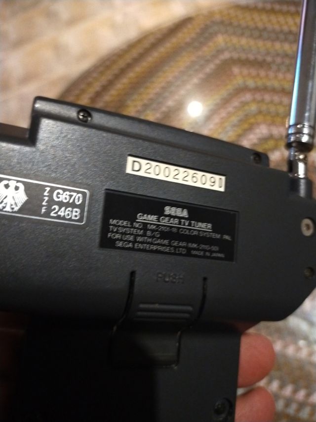 SEGA GAME GEAR TV turner