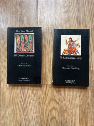 Lote 10 libros ediciones catedra