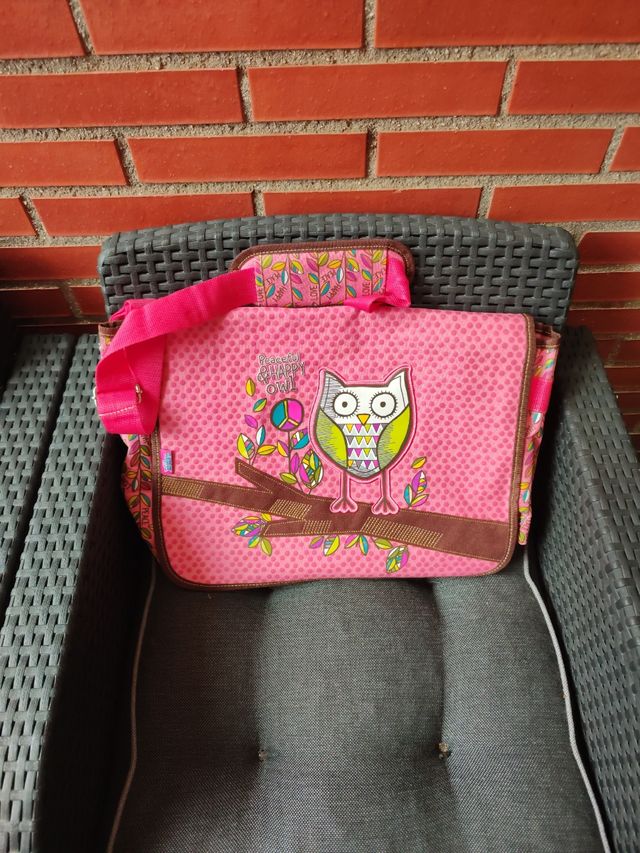 Bolsa bandolera búho.