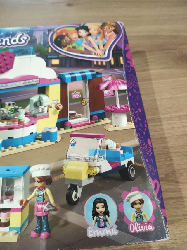 Lego Friends cafetería cupcake Olivia