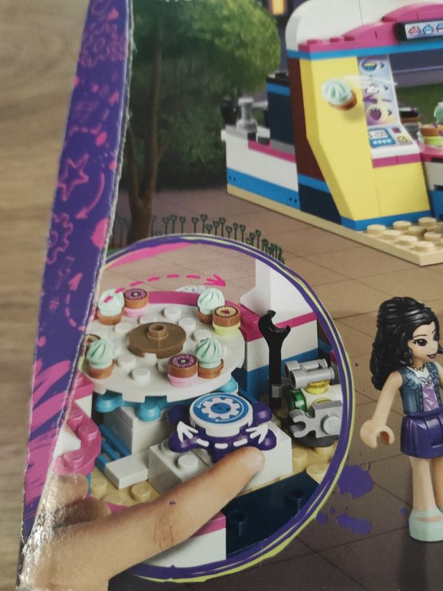 Lego Friends cafetería cupcake Olivia