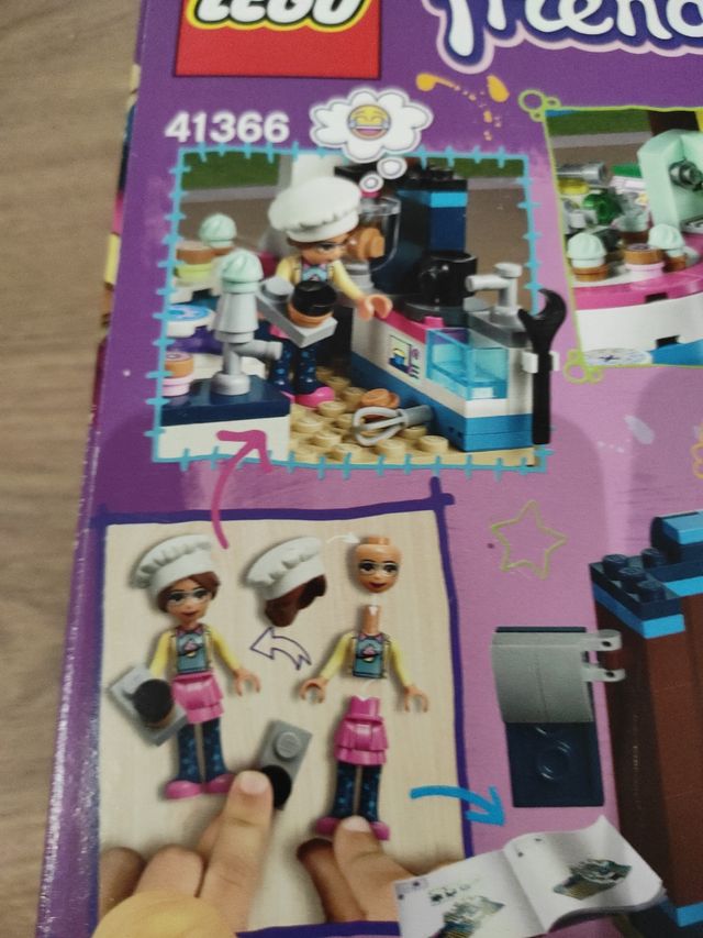 Lego Friends cafetería cupcake Olivia