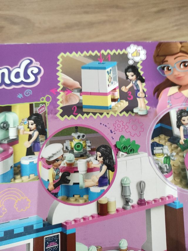 Lego Friends cafetería cupcake Olivia