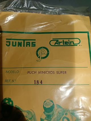 Juntas motor puch 