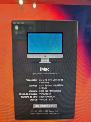Imac 27" Imac 21"